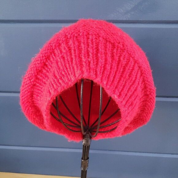 Vintage Red Knit‎ Beret - Picture 4 of 5
